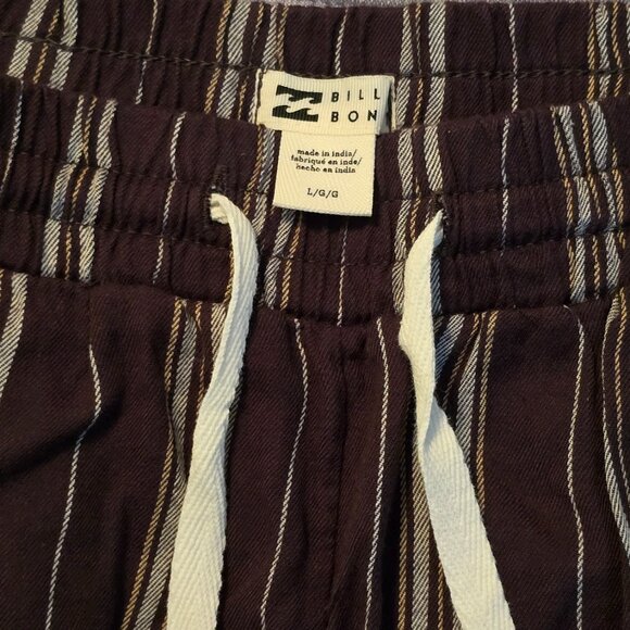Women's Billabong Striped Shorts - Picture 3 of 4